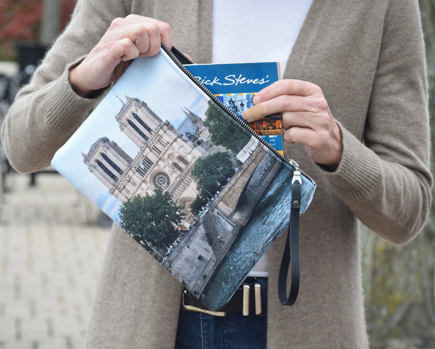 Paris Wristlet - Notre Dame Wristlet Handbag