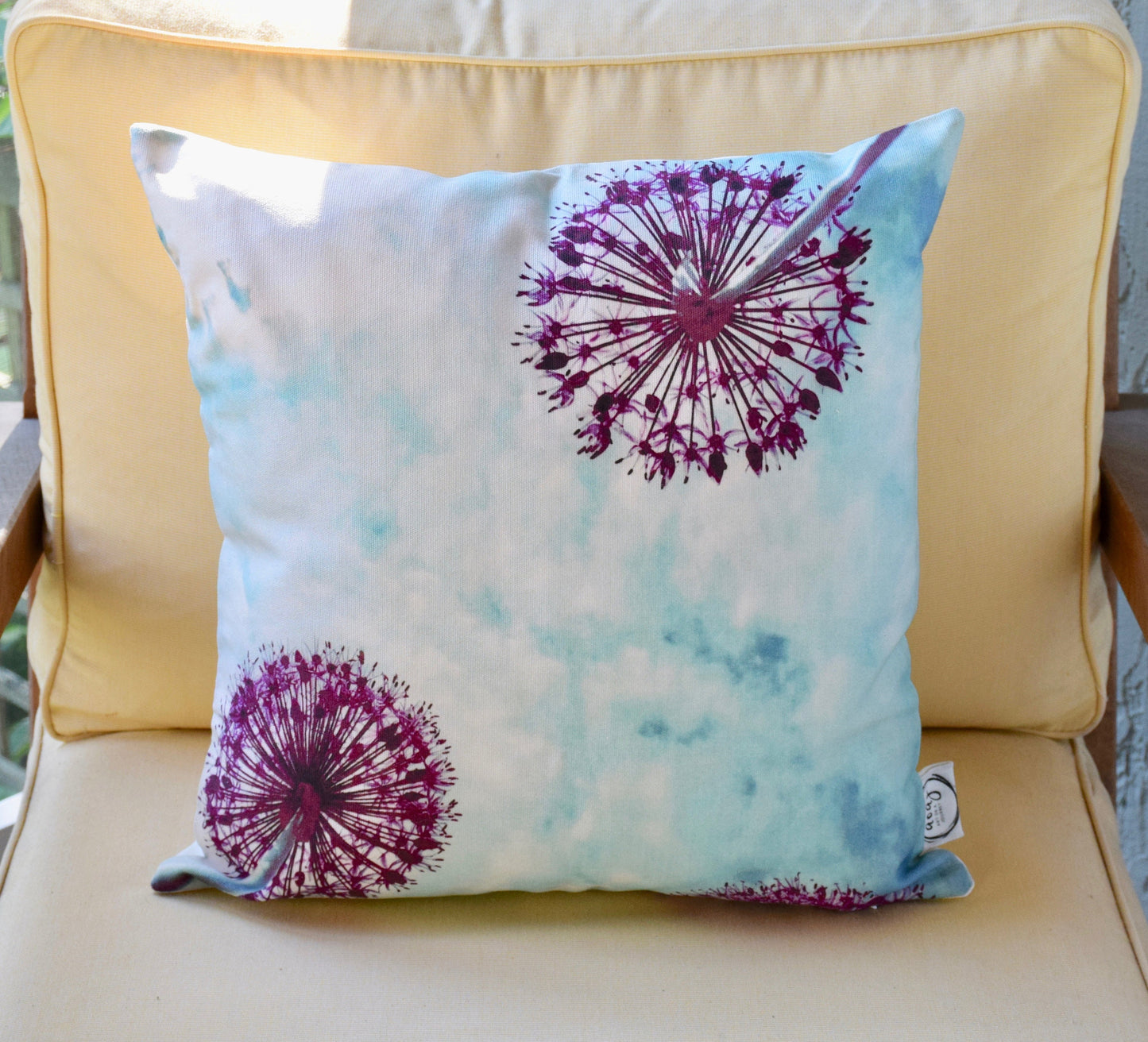 Spring Throw Pillow - Decorative Spring Flowers Pillow and Cover