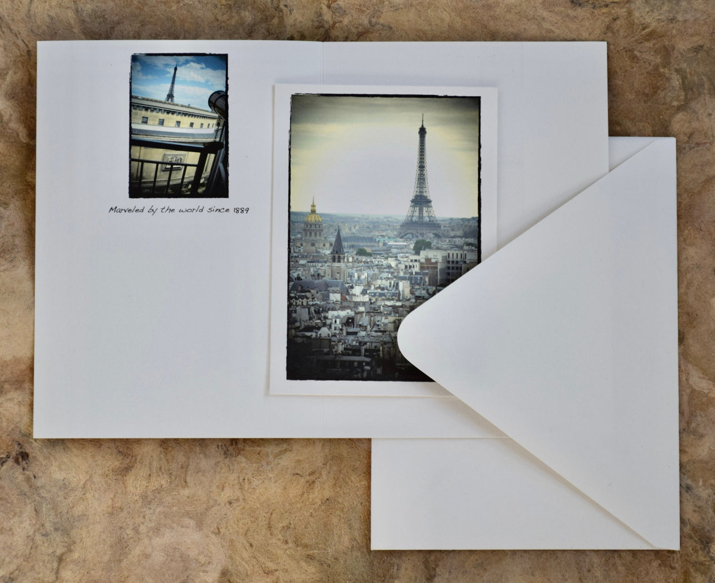 Paris Greeting Cards - Hand Printed Paris Card Collection Set of 6